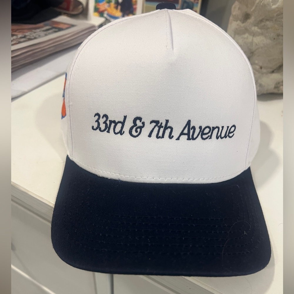 The Stoop Club Knicks 33rd & 7th Avenue Embroidered Two-Tone Hat